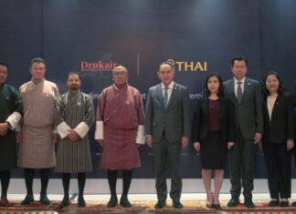 การบินไทยลงนามข้อตกลง Interline ร่วมกับ Drukair – Royal Bhutan Airlines
