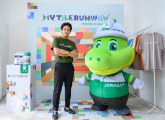 Jorakay x Renim Project เปลี่ยนกาวยาแนวเป็นงานอาร์ตใจกลางทรงวาด