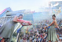 เซ็นทรัลเวิลด์ต้อนรับ Miss World “โอปอล สุชาตา” ร่วมเล่นน้ำสงกรานต์กับคนไทย