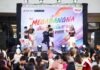 “ฮาย อาภาพร” นำทีมแอโรบิก ปลุกพลังความฟิต กลางเมกาบางนา!